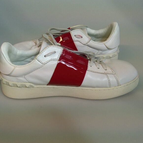 Valentino Garavani TK839 Rockstud White Red Sneakers Men’s EU 43 US 10 main image 8